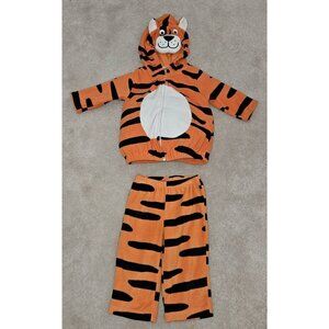 Carter's Orange Tiger Halloween Costume Baby 3-6 Months Jacket 6-9 Months Pants
